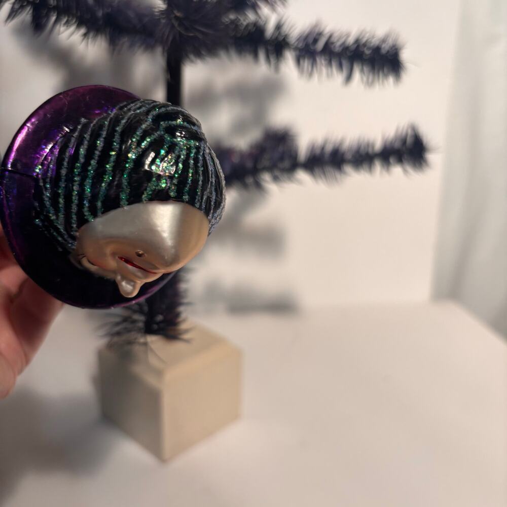 OWC Old World Christmas Halloween Kindly Witch Ornament 4” - Picture 4 of 12